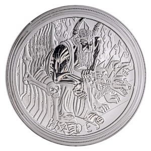 2021 1 oz Tuvalu Gods Of Olympus 