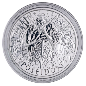 2021 5 oz Tuvalu Gods Of Olympus 