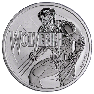 2021 1 oz Tuvalu Marvel Series 