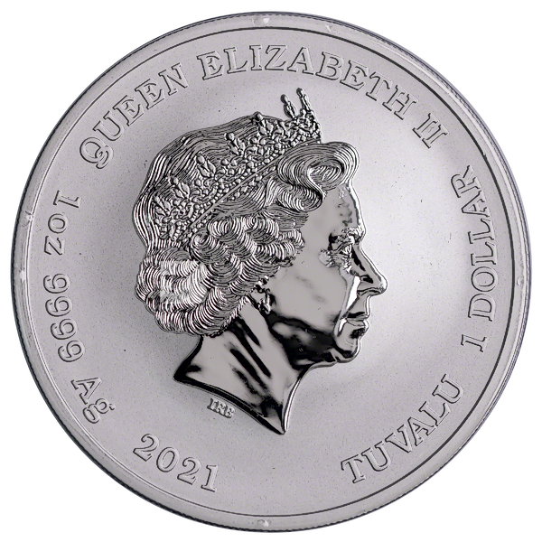 Tuvalu Silver Marvel Series 2021 - Wolverine - In Card - 1 oz