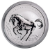2017 1 oz Australian Stock Horse Series Silver Coin thumbnail
