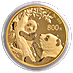 2021 50 Gram Chinese Gold Panda Proof Bullion Coin thumbnail