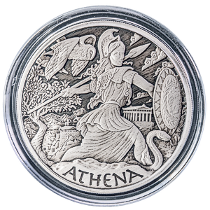 2022 5 oz Tuvalu Silver Gods of Olympus 