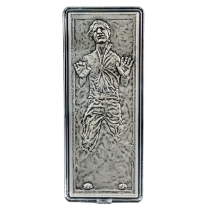 2022 10 oz Niue Silver Han Solo in Carbonite Bar (Pre-Owned in Good Condition)
