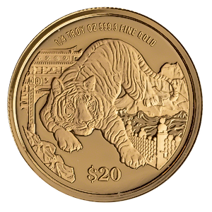 2022 1/4 oz Singapore Mint Lunar Series 