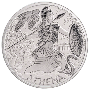 2022 5 oz Tuvalu Gods Of Olympus 