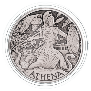 2022 5 oz Tuvalu Gods Of Olympus 