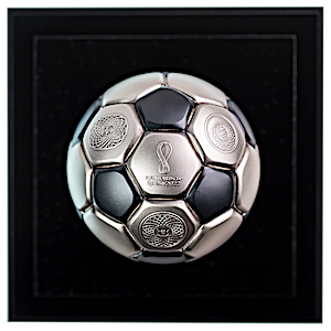 3 oz Solomon Island FIFA Spherical Ball Silver Coin