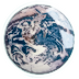 2022 3 oz Niue Blue Marble Dome-Shaped Silver Coin thumbnail