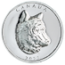 2022 1 oz Canada Timber Wolf Extraordinarily High Relief Silver Coin thumbnail