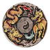 2022 2 oz Tuvalu Silver Dragon and Qilin Antique-Finished Silver Coin thumbnail