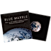 2022 1 oz Fiji Blue Marble Dome-Shaped Colored Proof Silver Coin thumbnail