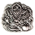 2022 2 oz Fiji Dragon-Shaped High Relief Antique-Finished Silver Coin thumbnail