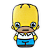 Tuvalu Silver Homer Simpson Mini 2022 - 1 oz thumbnail