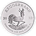 2022 1 oz South African Silver Krugerrand Proof Bullion Coin thumbnail