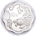 Chinese Silver Lunar Series 2022 - Year of the Tiger - Proof Plum Blossom Shaped - 30 g thumbnail