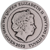 2022 5 oz Tuvalu Rising Phoenix Antique-Finished Silver Coin thumbnail