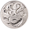 Australian Silver Chinese Myths and Legends Series 2023 - Dragon and Koi - 2 oz