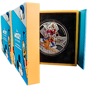 2 pcs of 3 oz 2023 Niue Silver Disney Mickey & Friends Coins – Total 6 oz Silver