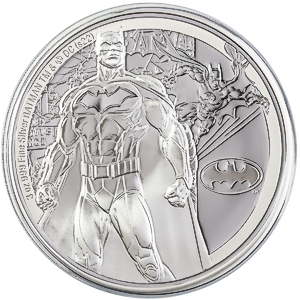 2022 3 oz Niue Classic Batman Silver Coin