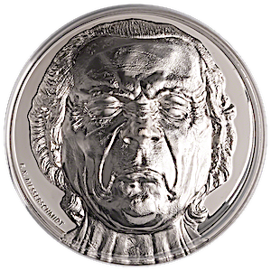 2023 2 oz Cook Islands Striking Heads 