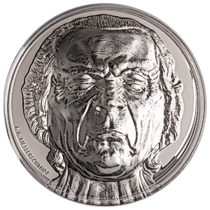 2023 2 oz Cook Islands Striking Heads 