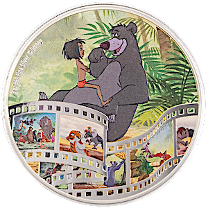 2022 3 oz Niue Disney Jungle Book Silver Coin