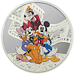 2023 3 oz Niue Disney Mickey & Friends Silver Coin