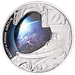 2022 1 oz Niue Earth from Above Silver Coin