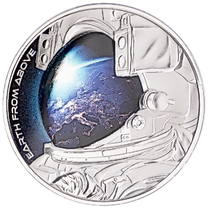 2022 1 oz Niue Earth from Above Silver Coin
