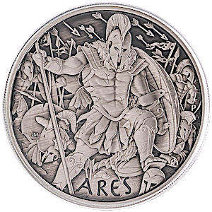 2023 1 oz Tuvalu Gods Of Olympus 