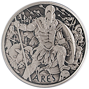 2023 5 oz Tuvalu Gods Of Olympus 