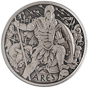 2023 5 oz Tuvalu Gods Of Olympus 
