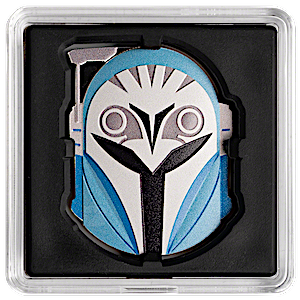 2023 1 oz Niue The Mandalorian Helmets - Bo-Katan Kryze Silver Coin