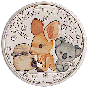 2023 1/2 oz Australia Newborn Baby Silver Coin