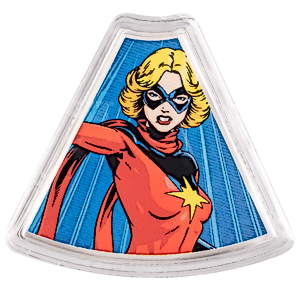 2023 1 oz Niue Avengers Captain Marvel Silver Coin