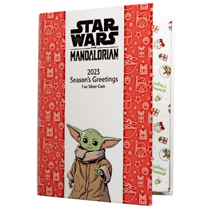 2023 1 oz New Zealand Star Wars Season's Greetings Silver Coin