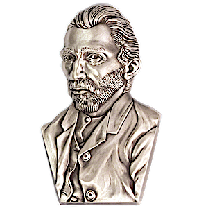 2023 2 oz Chad Vincent Van Gogh Silver Bust