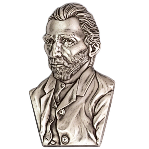 2023 2 oz Chad Vincent Van Gogh Silver Bust
