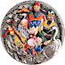 2023 5 oz Tuvalu Fu Lu Shou Antique-Finished Silver Coin thumbnail