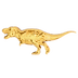 2022 3 oz Chad Dissected Gold-Plated Silver Tyrannosaurus Coin thumbnail