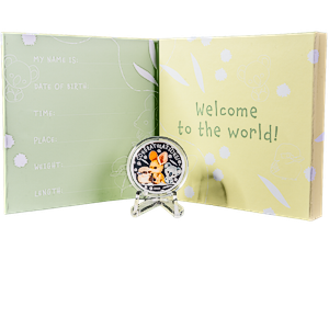 2024 1/2 oz Australian Silver Newborn Baby Proof Coin