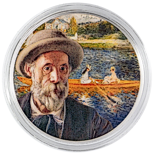 2024 2 oz Cook Islands Masters of Art: Auguste Renoir Silver Coin