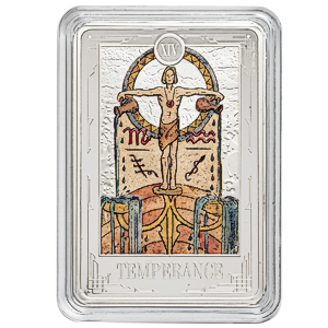 2023 1 oz Niue Tarot Card Temperance Silver Coin