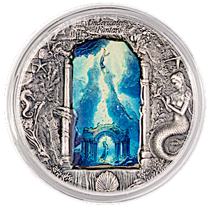 2024 3 oz Palau Underwater Fantasy : Mermaids