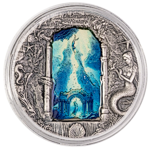2024 3 oz Palau Underwater Fantasy : Mermaids