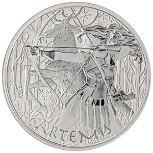 2023 5 oz Tuvalu Gods Of Olympus 