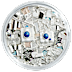 2024 5 oz Cook Islands Bucket List: Santorini Silver Coin thumbnail