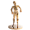 150 Gram Silver Star Wars C-3PO Miniature Figurine 150 Gram Silver Star Wars C-3PO Miniature Figurine