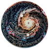 2025 5 oz Australian Extragalactic Silver Patinaed Coloured Silver Coin 2025 5 oz Australian Extragalactic Silver Patinaed Coloured Silver Coin